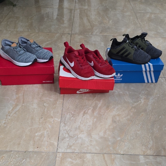 Nike Other - 3 - Pairs Of Kids Sneakers